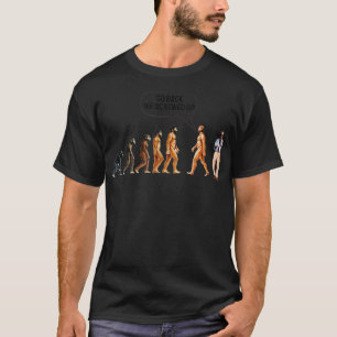 Funny Anti Biden Evolution of Man Go Back We Screw T-Shirt