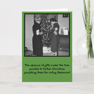 Funny anti-Democrats Weihnachten
