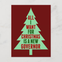 Funny Anti Governor Politischer Weihnachts-Spaß