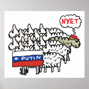 Funny Anti Putin Poster