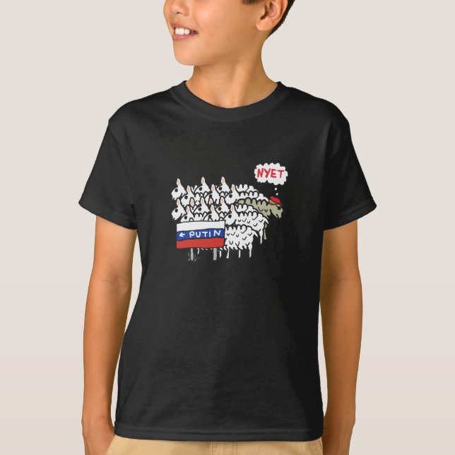 Funny Anti Putin T-Shirt (Vorderseite)