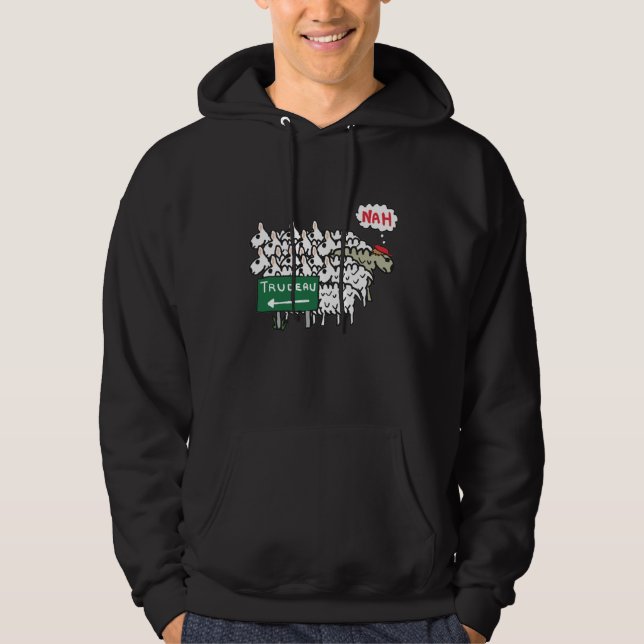Funny Anti Trudeau Hoodie (Vorderseite)