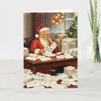 Funny Anti Trump Christmas Card New President Feiertagskarte