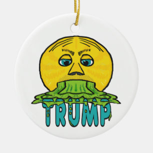 Funny Anti Trump Keramik Ornament