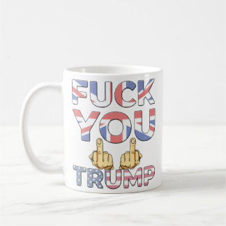 Funny Anti Trump Political Satire Design | Bold Pr Kaffeetasse