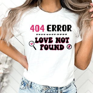 Funny Anti-Valentine-Shirt, Fehler-Liebe nicht gef T-Shirt