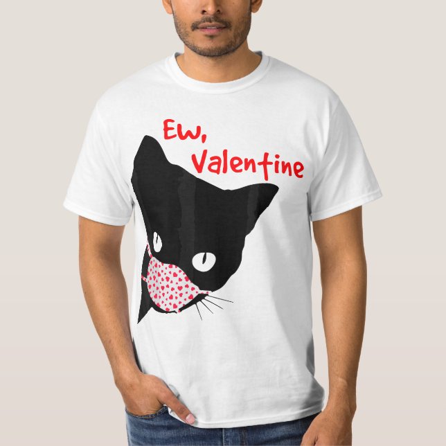 Funny Anti Valentines Day Ew Valentine Day Haters  T-Shirt (Vorderseite)