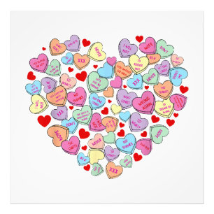 Funny Anti Valentinstag Fotodruck