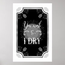 Funny Antique Kitchen Zeichen