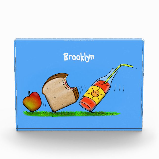 Funny ants Cartoon Fotoblock (Vorderseite)