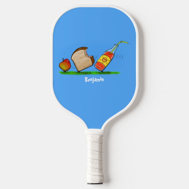 Funny ants Cartoon Pickleball Schläger (Vorderseite)