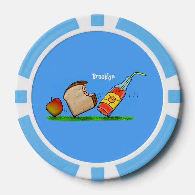 Funny ants Cartoon Pokerchips (Vorderseite)