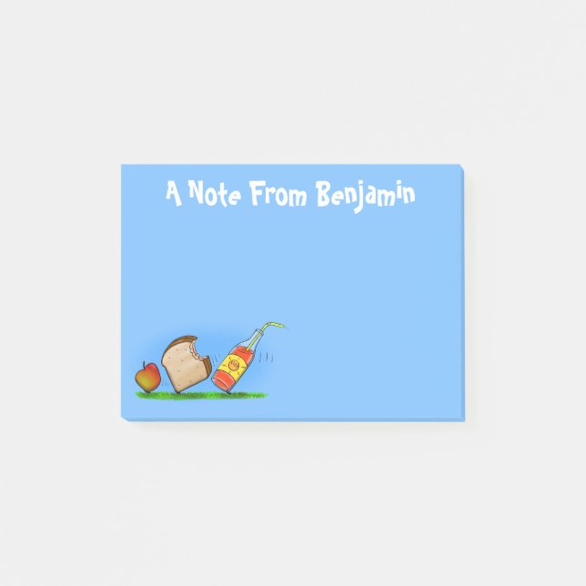 Funny ants Cartoon Post-it Klebezettel (Vorderseite)