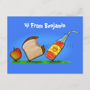 Funny ants Cartoon Postkarte