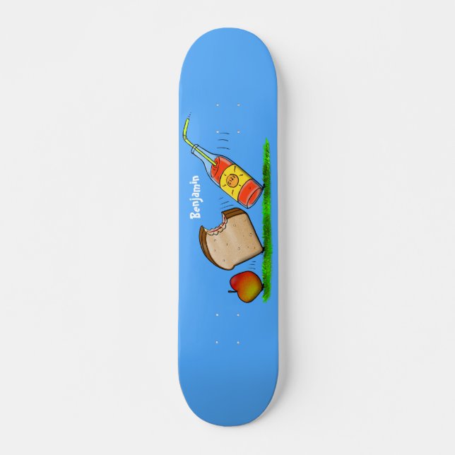 Funny ants Cartoon Skateboard (Vorne)