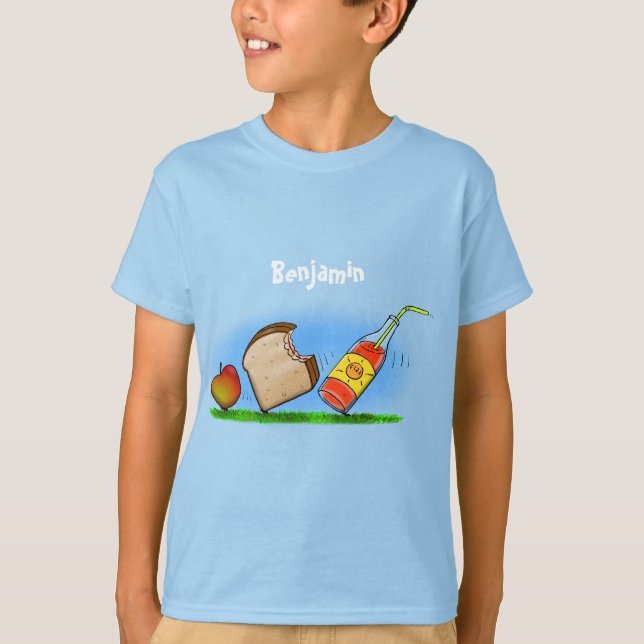 Funny ants Cartoon T-Shirt (Vorderseite)