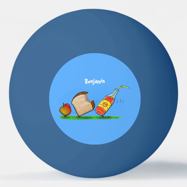 Funny ants Cartoon Tischtennisball (Vorderseite)