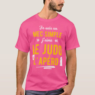 Funny Apero Judo Funny Idea T-Shirt