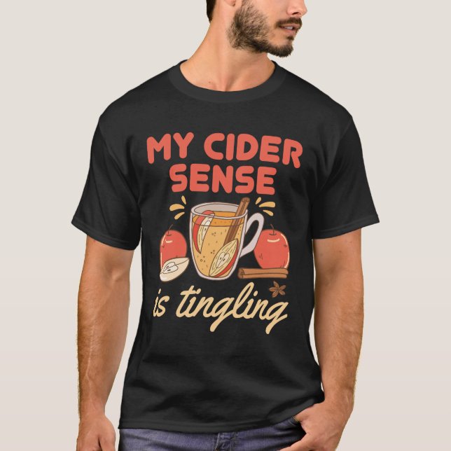 Funny Apple Apfelweissensinn ist eng T-Shirt (Vorderseite)