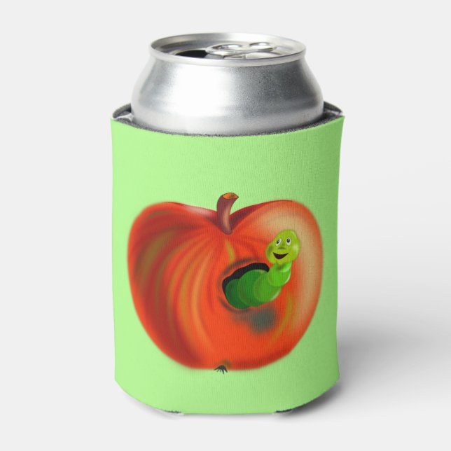 Funny Apple Can Cooler Dosenkühler (Kanne Vorderseite)