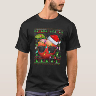 Funny Apple Fruit Lover Familie Matching Ugly Appl T-Shirt