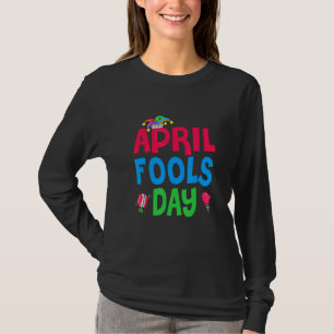 Funny April Fool's Day 1. April Joke Pranks Kinder T-Shirt