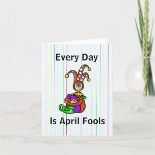 Funny April Fool's Day Card Karte