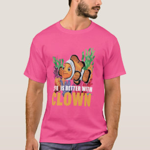 Funny Aquarium Clownfisch für Männer Frauen Fische T-Shirt