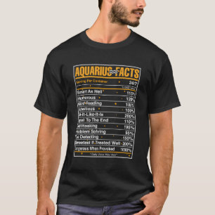 Funny Aquarius Geburtstagsgeschenk für Aquarian Ce T-Shirt