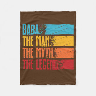 Funny Arabic Dad Arabic Father Best Baba Ever Fleecedecke