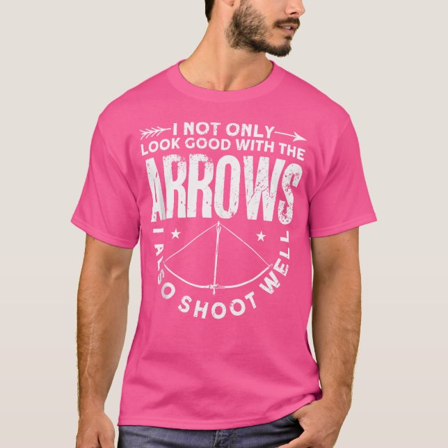 Funny Archer Bow Archery T-Shirt (Vorderseite)