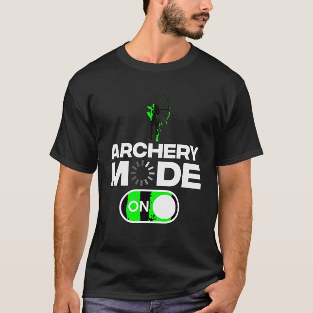Funny Archery Design für Kinder Männer Frauen Bowh T-Shirt (Vorderseite)