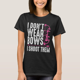 Funny Archery Geschenk für Frauen Jagd Bogenschütz T-Shirt