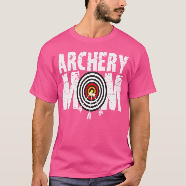 Funny Archery Mama Arch Shooter Bow Hunter T-Shirt (Vorderseite)