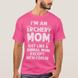 Funny Archery Mama Kunst, Dichtung und Musik T-Shirt