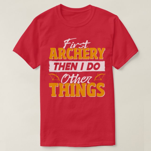 Funny Archery T-Shirt (Design vorne)