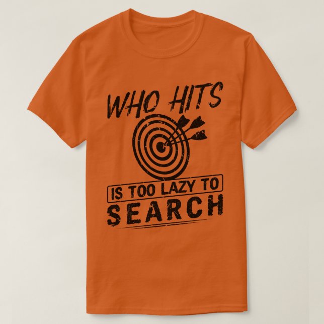 Funny Archery Target für Archer T-Shirt (Design vorne)