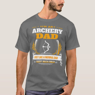 Funny Archery Vater Weihnachtsgeschenk für Vater T-Shirt