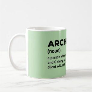 Funny Architecture Coffee Tasse