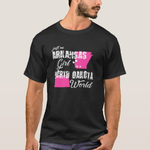Funny Arkansas nur ein Arkansas Mädchen in einer N T-Shirt