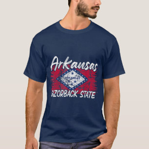 Funny Arkansas Razorback Staat T-Shirt