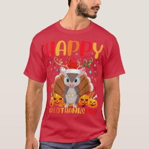 Funny Armadillo Animal Lover Happy Armadillo Hallo T-Shirt