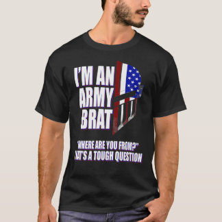 Funny Army Brat Wo kommst du von Premium T - Shirt