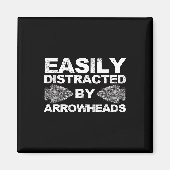 Funny Arrowhead Design für Männer Frauen Arrowhead Magnet (Vorne)