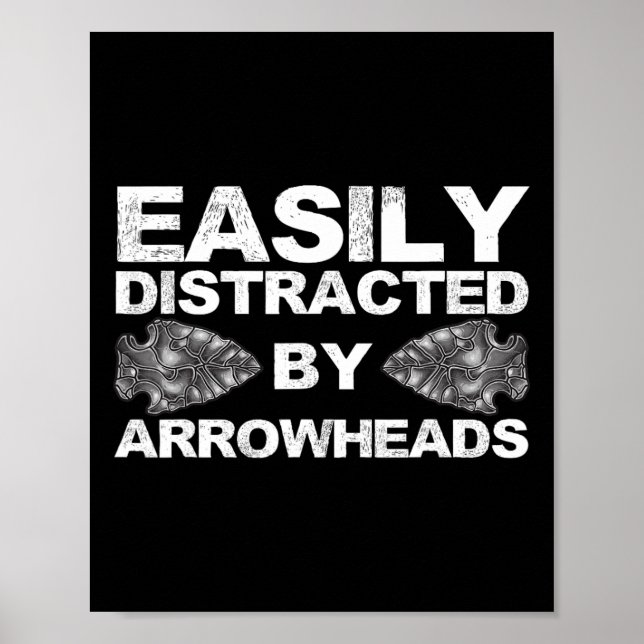 Funny Arrowhead Design für Männer Frauen Arrowhead Poster (Vorne)