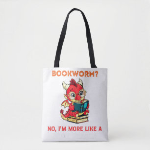 Funny Art Dragon Reading Bücher Mythische Kreatur