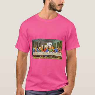 Funny Art History Joke Da Vinci das letzte Abendes T-Shirt