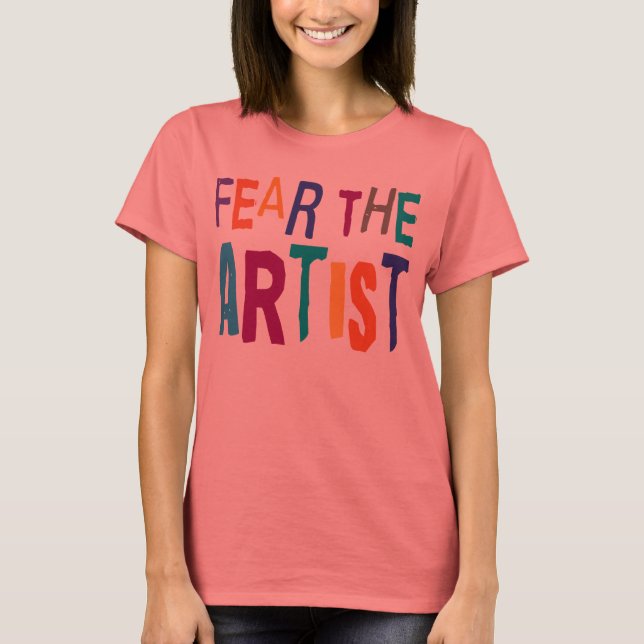 Funny Artist T-Shirt (Vorderseite)