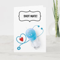 Funny Arzt Krankenschwester Gratulationen Injektio