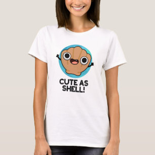 Funny As Muschel Funny Seashell Puff T-Shirt